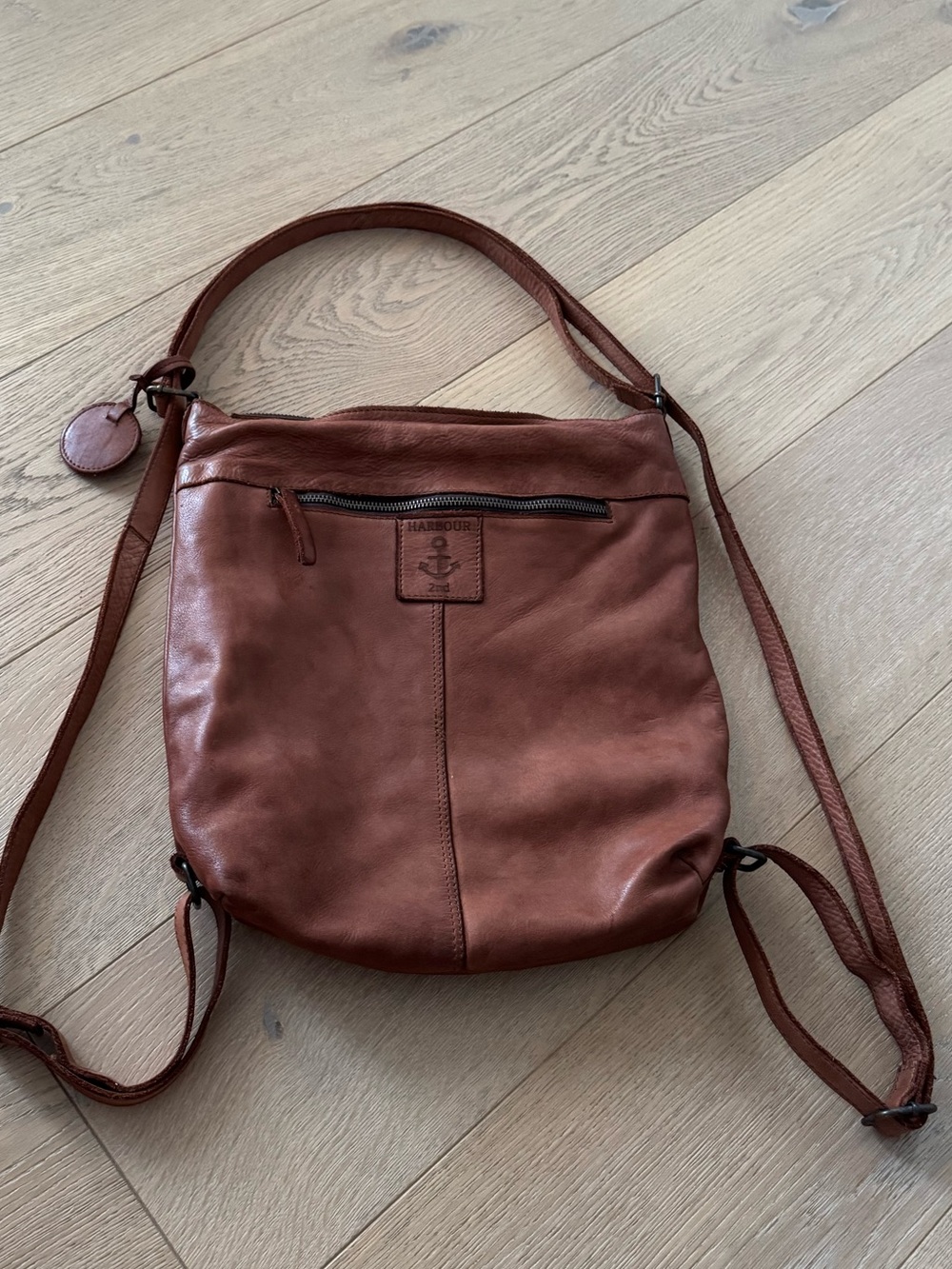 Harbour 2nd Backpack 'Nora' in Cognac shoulder bag